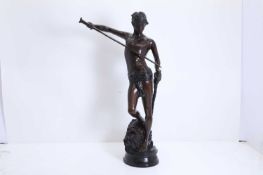 After Antonin Mercié (1845-1916) 20th century, ‘David',