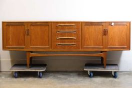 A G Plan Fresco teak sideboard, mid 20th century,