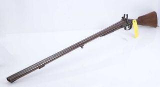 A Chas Osbourne & Co double-barreled percussion sporting rifle, 18th century
