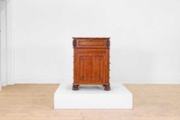 A Regency mahogany davenport, circa 1820,