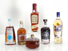 A selection of spirits,