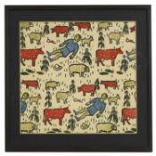 Milwaukee Works Projects Administration (WPA) Handicraft Project circa 1935-42, 'Blue Boy'