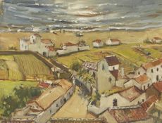 ▲ Keith Michell (Australian, 1926-2015) View of Torremolinos, Spain