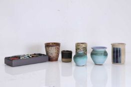 A collection of Studio Pottery, modern and contemporary,