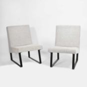 Contemporary A pair of side chairs