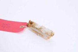 A Chinese jade scabbard slide, 20th century,