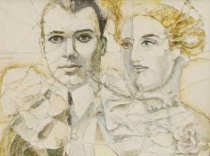 ▲ Keith Michell (Australian, 1926-2015) Portrait of Joe and Alice-Maude, the artist's parents