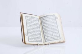 A miniature Qu'ran,