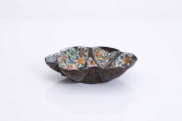 A Limoges enamel bowl, 17th century,