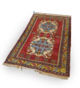 An Eagle Kazak style rug, modern,