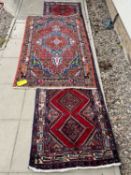A Kilim runner, 20th century,