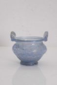 A Roman style glass bowl, 20th century, Italian