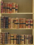 BINDING: A large quantity, including: Muther: History of modern painting. 3 vols. 1895-96.