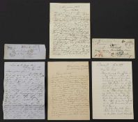 Kyhn, Vilhelm (1819-1903): Danish landscape painter- ALS,