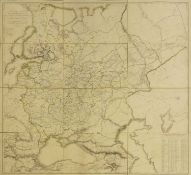 Map of Russia in Europe: Carte de la partie européenne de l'empire de Russie.