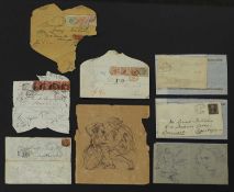 Lorenz Frølich: Eight drawings/doodles by Lorenz Frølich