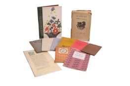 Private Press, etc: 1- Boston, L M: Time is Undone. Twenty-Five Poems. Rampant