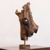Lisa Culley (Contemporary) A tree trunk sculpture