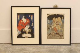 After Utagawa Kunisada 'Toyokuni III', late 19th/early 20th century,