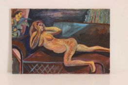 Manner of Bloomsbury Group Reclining nude