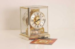 A Jaeger-LeCoultre Atmos clock, circa 1970s,