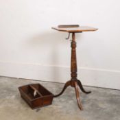 A Regency faux rosewood reading stand, circa 1820,