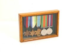 A George VI World War II medal group,
