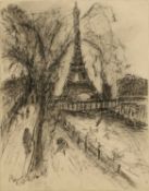 ▲ Leslie Marr (British, 1922-2021) The Eiffel Tower, Paris