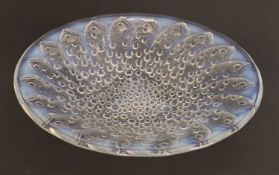 René Lalique (French, 1860-1945) a 'Roscoff' bowl, No. 10-383, designed in 1932