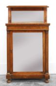 A rosewood side cabinet, 19th century,