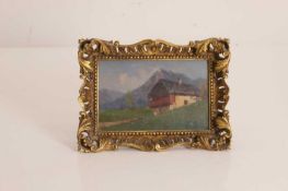 Giovanni Colmo (1867-1947) Swiss Chalet