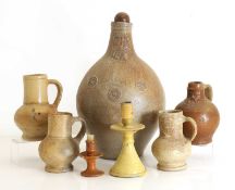 A collection of pottery, 18th century and later,
