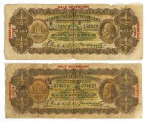 Notes, Australia, George V (1910-1936),