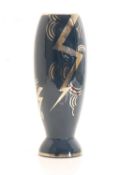 An Art Deco-style ceramic vase,