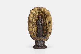 A polychrome figure of the Madonna and Child, 18th century and later, Continental,