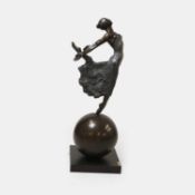 Malka Rosenstein (Israeli, 20th century), 'Dancer',
