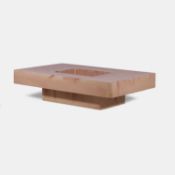 Manner of Willy Rizzo, a coffee table,