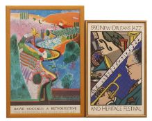 ▲ After David Hockney 'David Hockney: A Retrospective'