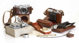 A Leica III 35mm camera, circa 1935
