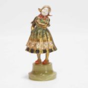 ▲ Attributed to Theodor Ullmann (Austrian, 1903-1996), a figure of a girl,