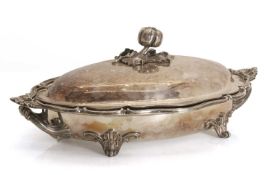 Elkinton and Co silver plated chafing dish and cover,