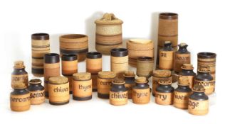 A large collection of George Dear Studio Pottery,