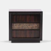 Luciano Frigerio (Italian, 1928 -1999) for Frigerio di Desio, a Macassar ebony 'Desiree' cabinet,