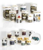 A collection of Robert Stewart pottery pieces, 1970s