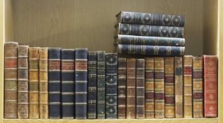 BINDING: A large quantity, including: Dickens: Household Words, 4 vols. 1852-1859;