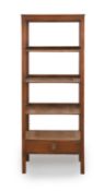 A mahogany bookcase, 20th century,