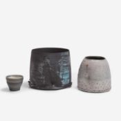 Jacqui Ramrayka (Guyanese-British, b.1967), three vases,