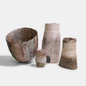 Rachel Wood (British, b.1962), four vessels,
