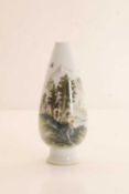 A Chinese porcelain vase,