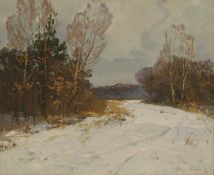 Viktor Koshevoi (Ukrainian, 1924-2006) 'Winter Day'